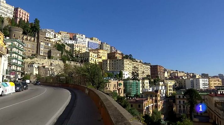 Telediario 1 - Nápoles llora por Maradona