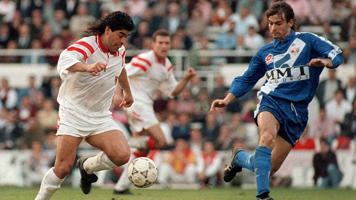 Cuando Maradona revolucionó Barcelona y Sevilla