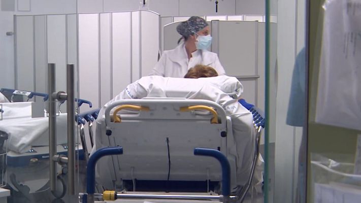 Telediario 1 - La frenética lucha contra la COVID-19 en el Hospital del Mar