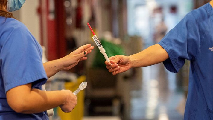 Los estudiantes de enfermería, un apoyo fundamental en los hospitales durante la pandemia