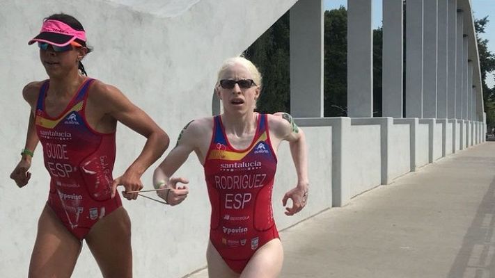 Telediario 1 - Susana Rodríguez: de triatleta a doctora