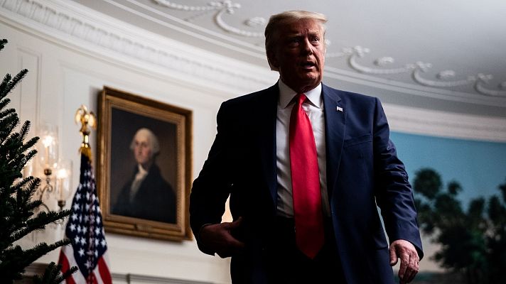 Telediario 1 - Trump dice que dejará la Casa Blanca si el Colegio Electoral certifica la victoria de Biden