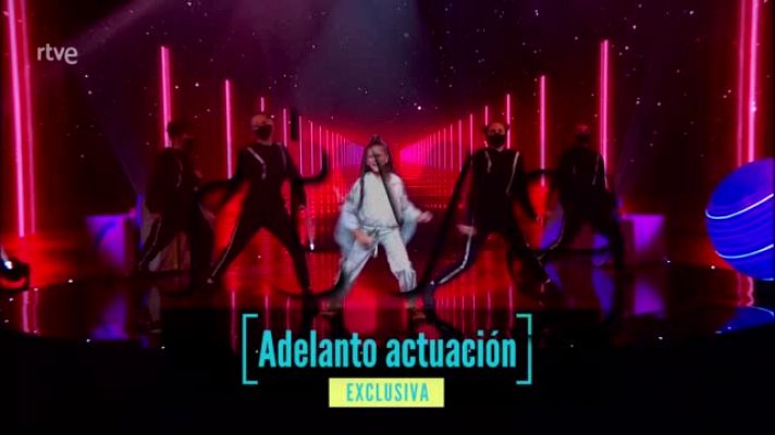 Eurovisión Junior - Soleá canta "Palante" (Avance de la actuación realizada)