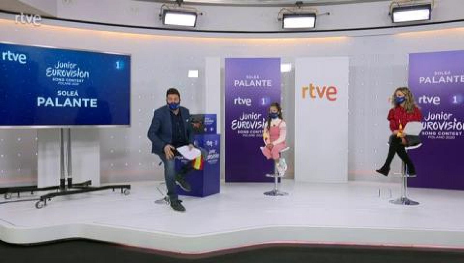 Eurovisión Junior 2020 - Rueda de prensa de Soleá, la representante de España