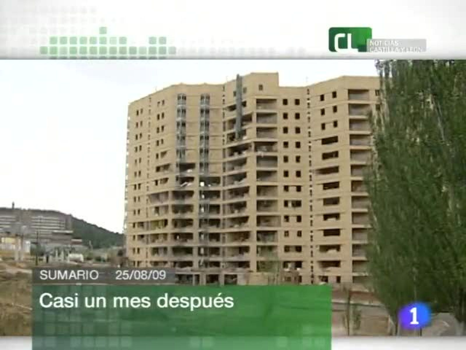 Noticias de Castilla y León. Informativo territorial de Castilla y León (25/08/09).