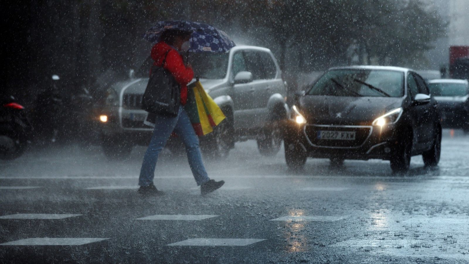 Continúa la inestabilidad con lluvias fuertes en Cataluña y Baleares