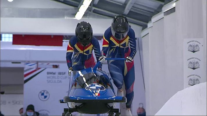 Deportes de hielo - Bobsleigh A2 femenino - Copa del mundo 2ª manga