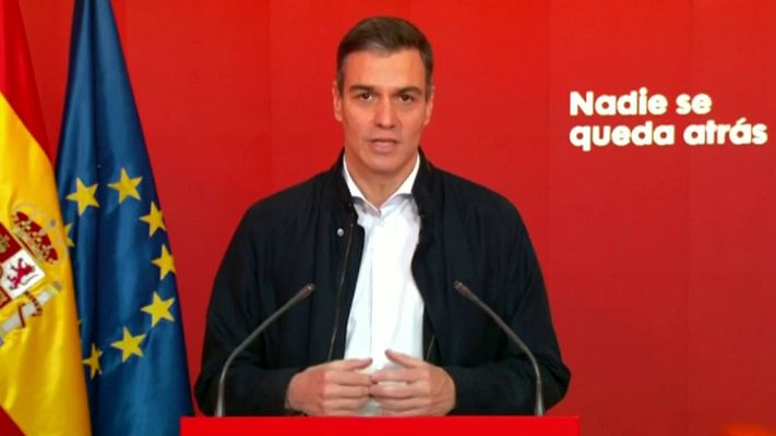 Especiales informativos - Sánchez: "Estas navidades es necesario anteponer la precaución sanitaria"