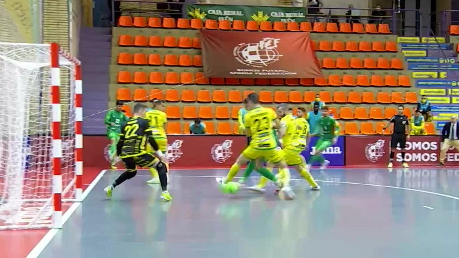 Fútbol sala - Primera RFEF Futsal. 12ª jornada: Jaén Paraíso interior - Besoccer CD UMA Antequera, desde Jaén - ver ahora