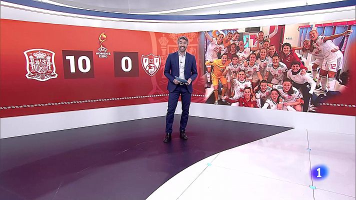 Telediario 1 - Se aplaza el España-Polonia por los casos de coronavirus en el conjunto polaco