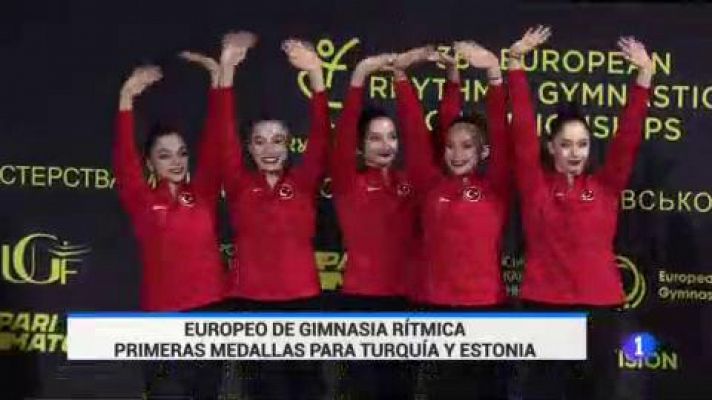 Primer oro para Turquía en un Europeo de gimnasia rítmica