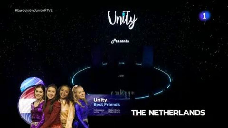 Eurovisin Junior 2020: Actuacin de Unity (Pases Bajos)