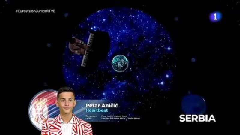 Eurovisi�n Junior 2020: Actuaci�n de Petar Anicic (Serbia)