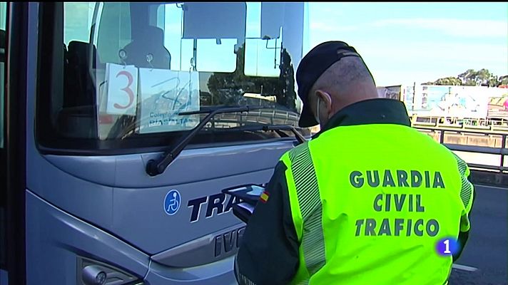 Telexornal - Galicia - Tráfico controlará a seguridade do transporte escolar galego