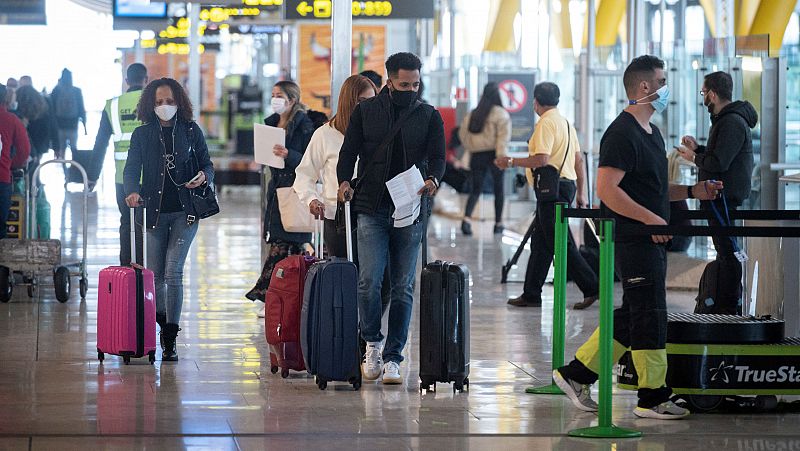 Nuevas rutinas en el aeropuerto con la llegada de la COVID-19