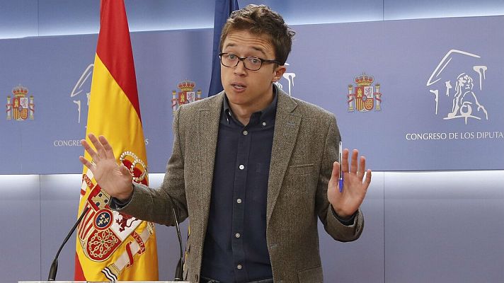 Errejón reitera su apoyo a los presupuestos 