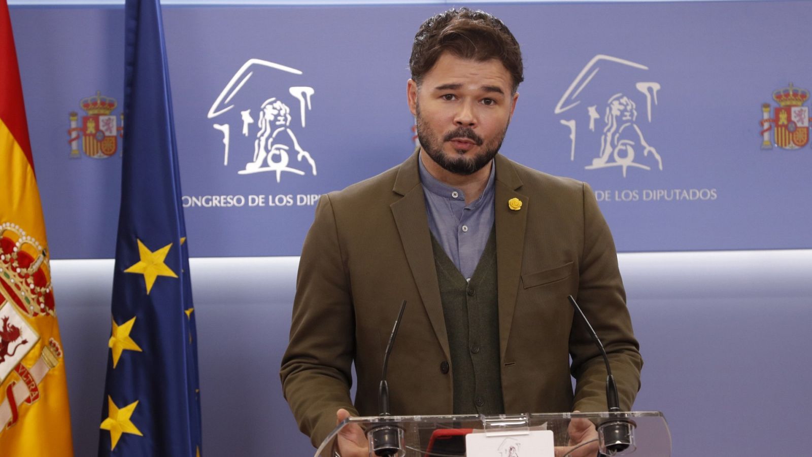 Desahucios: Rufián asegura que "hay recorrido para seguir presionando"