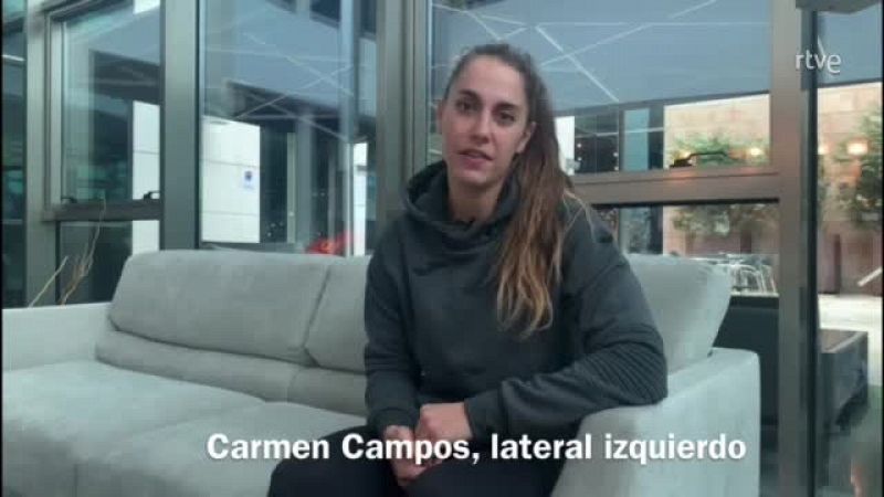 Carmen Campos: "Estar en el Europeo es una inmensa alegría"