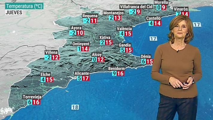 L'informatiu - Comunitat Valenciana - El tiempo en la Comunidad Valenciana - 02/12/20