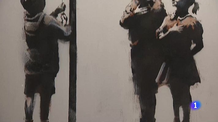 El arte callejero de Banksy en Madrid: de los grafitis a las exposiciones no autorizadas