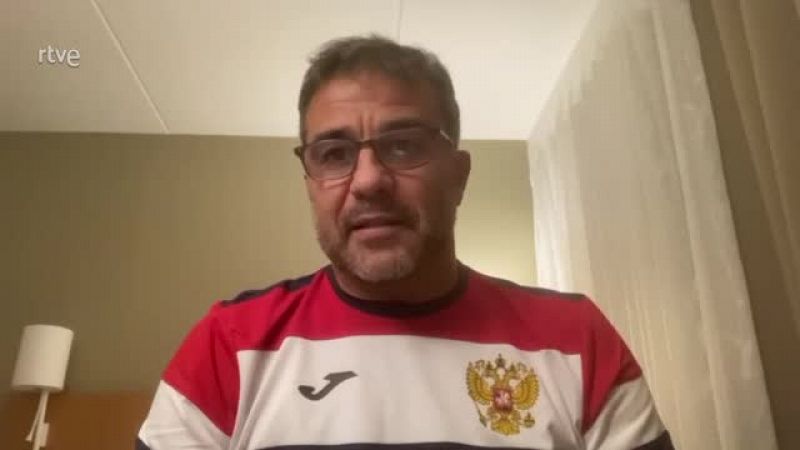 Ambros Martín, seleccionador de Rusia: "España genera muchos problemas a los oponentes"