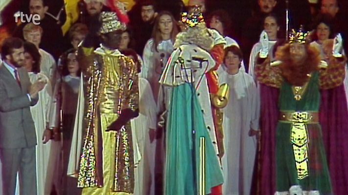 Cabalgata de los Reyes Magos 1987 (con los Electroduendes)