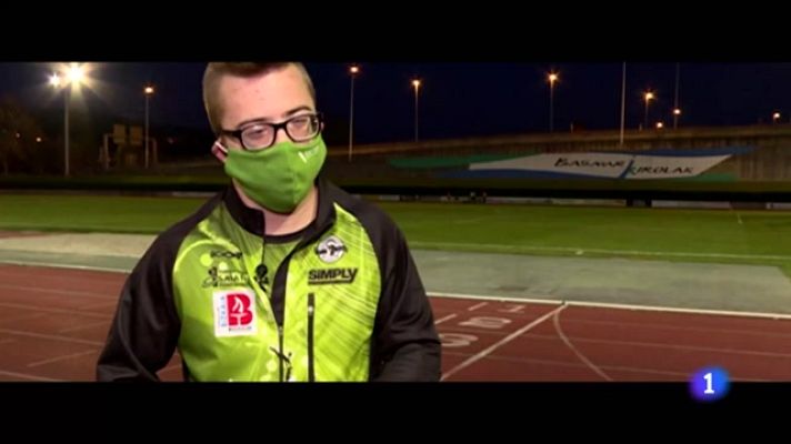 Telediario 1 - Los atletas con síndrome de down piden ir a los Juegos