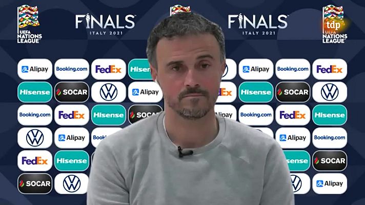 UEFA Nations League - UEFA. Entrevista Luis Enrique