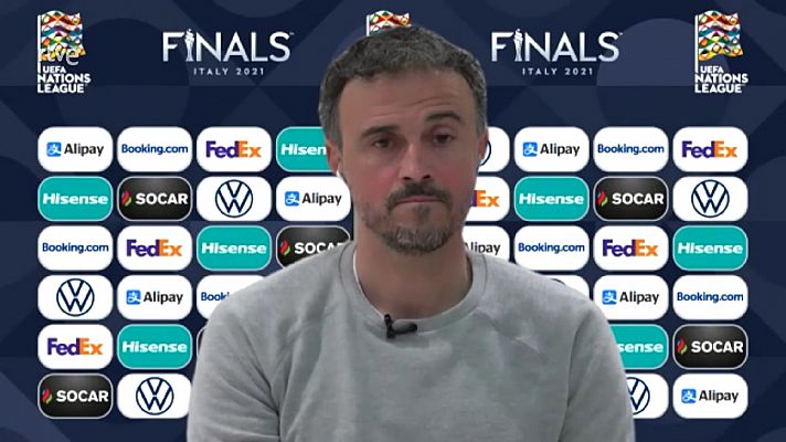 Luis Enrique: "Buscamos la competencia constante. El rendimiento será el que dicte qué jugadores estarán en la Eurocopa"