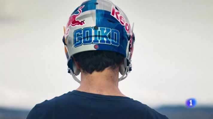 Telediario 1 - Iñaki Osa bate el récord de velocidad de pelota