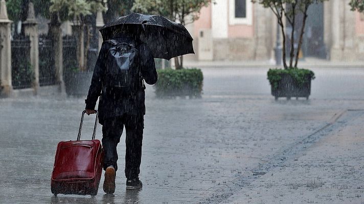 El tiempo - Precipitaciones fuertes en Galicia y en el área cantábrica