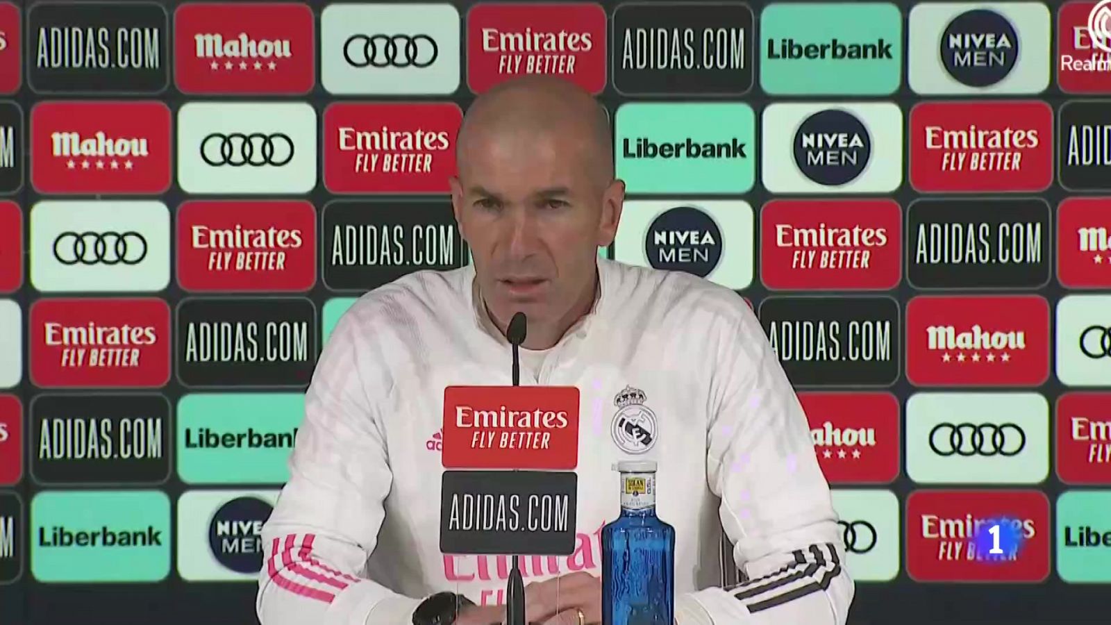 Zidane: "Es una suerte enorme estar en el Madrid"