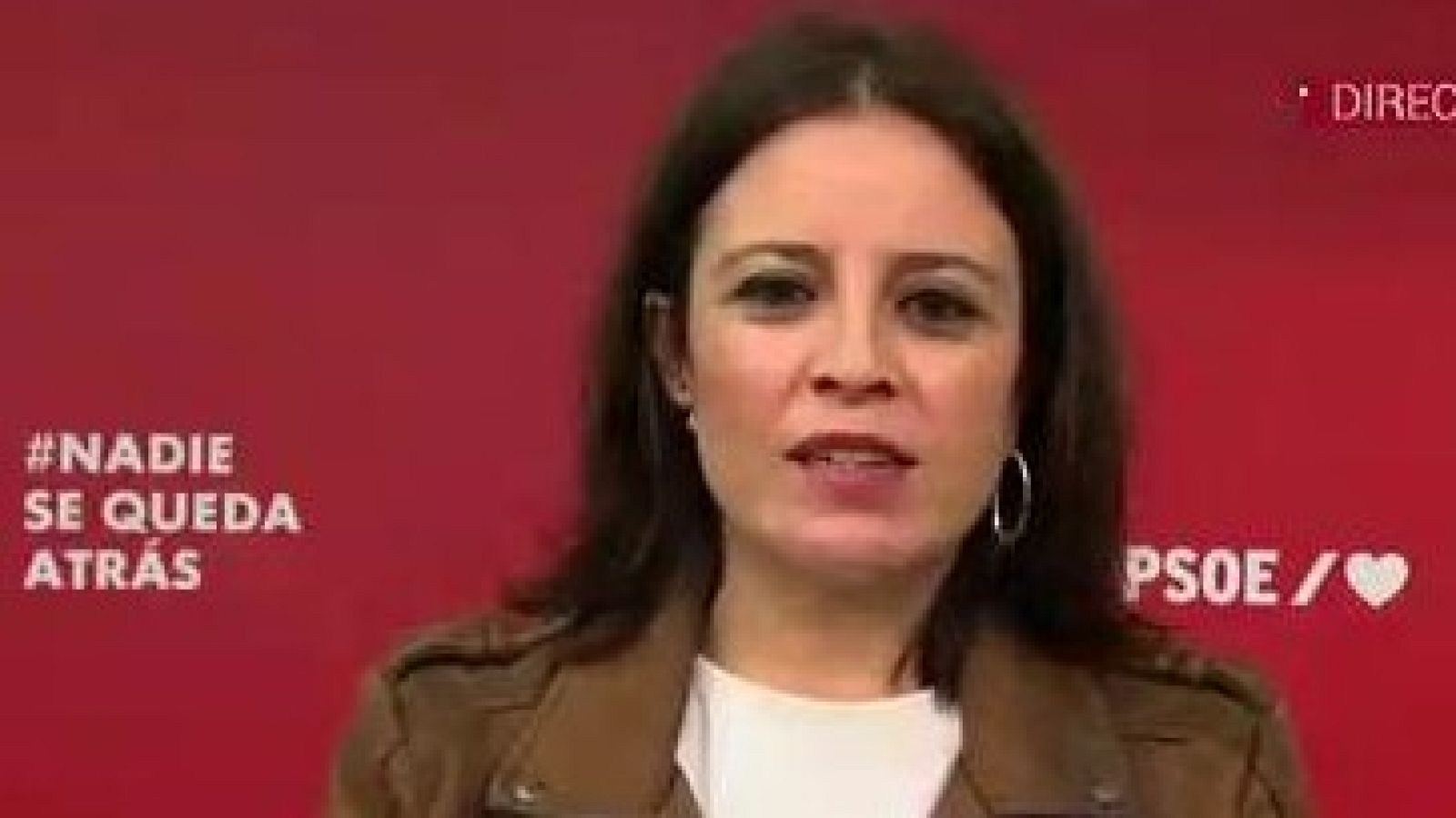 Lastra, sobre el chat de los militares retirados: "Son una banda de fascistas que han manchado el uniforme que vistieron"