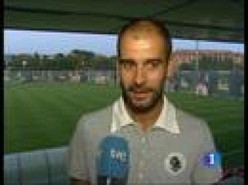 El Barça se enfrenta este viernes al Shakhtar Donetsk en la Supercopa de Europa. El técnico azulgrana, Pep Guardiola ha concedido una entrevista a TVE en la que ha asegurado que todo lo que no sea ganar sería un fracaso".