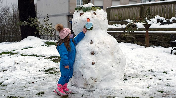 Dora deja a 30 provincias en riesgo por viento, oleaje, nieve y mínimas de hasta -6ºC