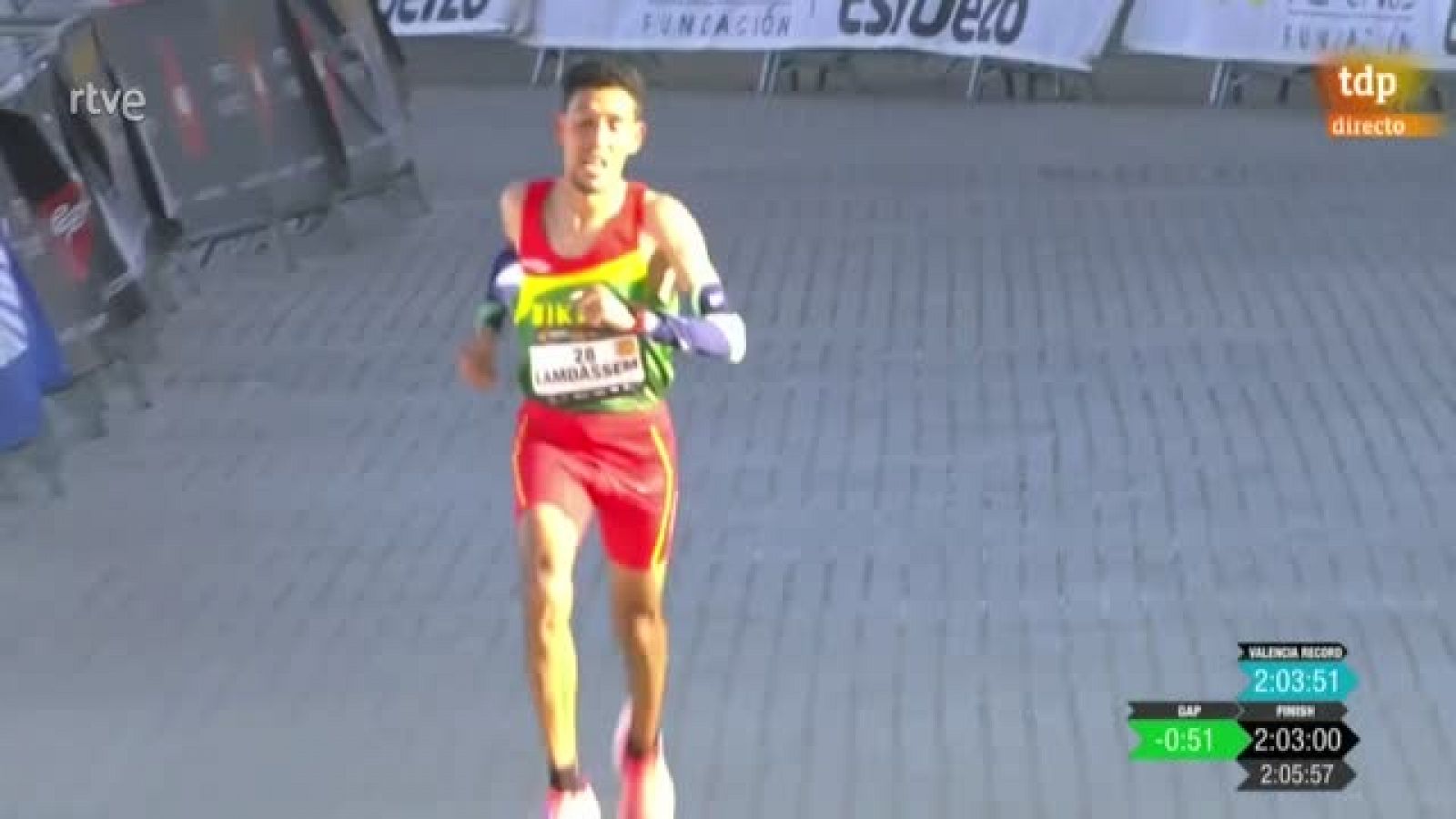 Lamdassem bate el récord de España de maratón