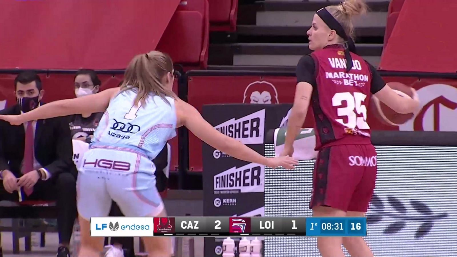 Baloncesto - Liga femenina Endesa. 14ª jornada: Casademont Zaragoza - Lointek Gernika - RTVE.es