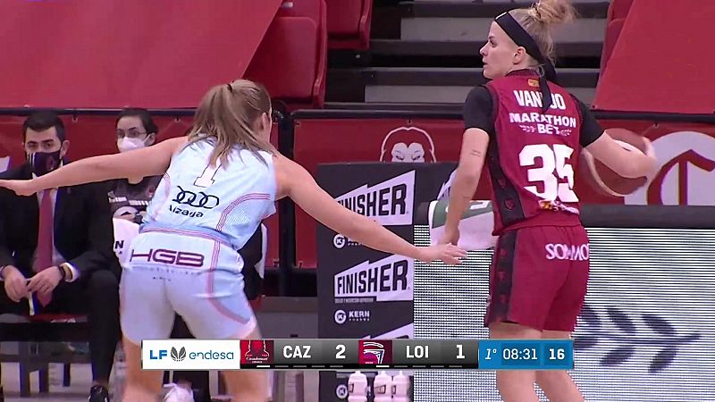 Baloncesto - Liga femenina Endesa. 14ª jornada: Casademont Zaragoza - Lointek Gernika - ver ahora