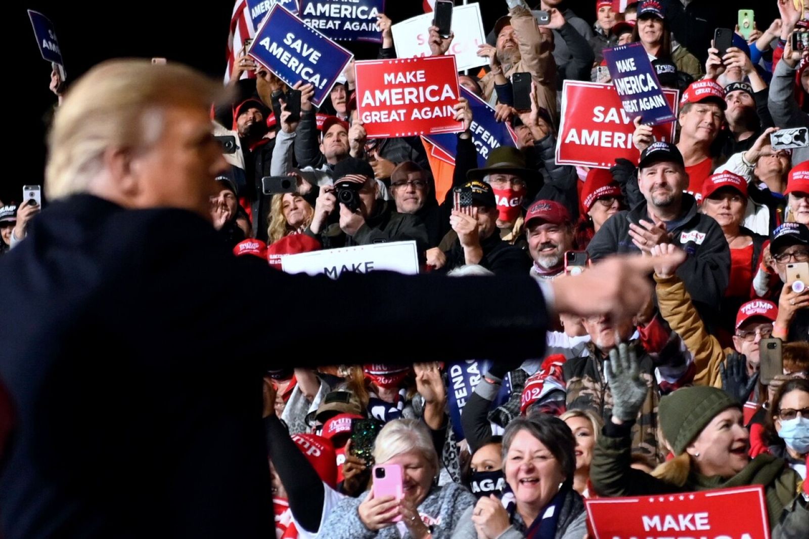 Trump insiste en que será el ganador final de las elecciones