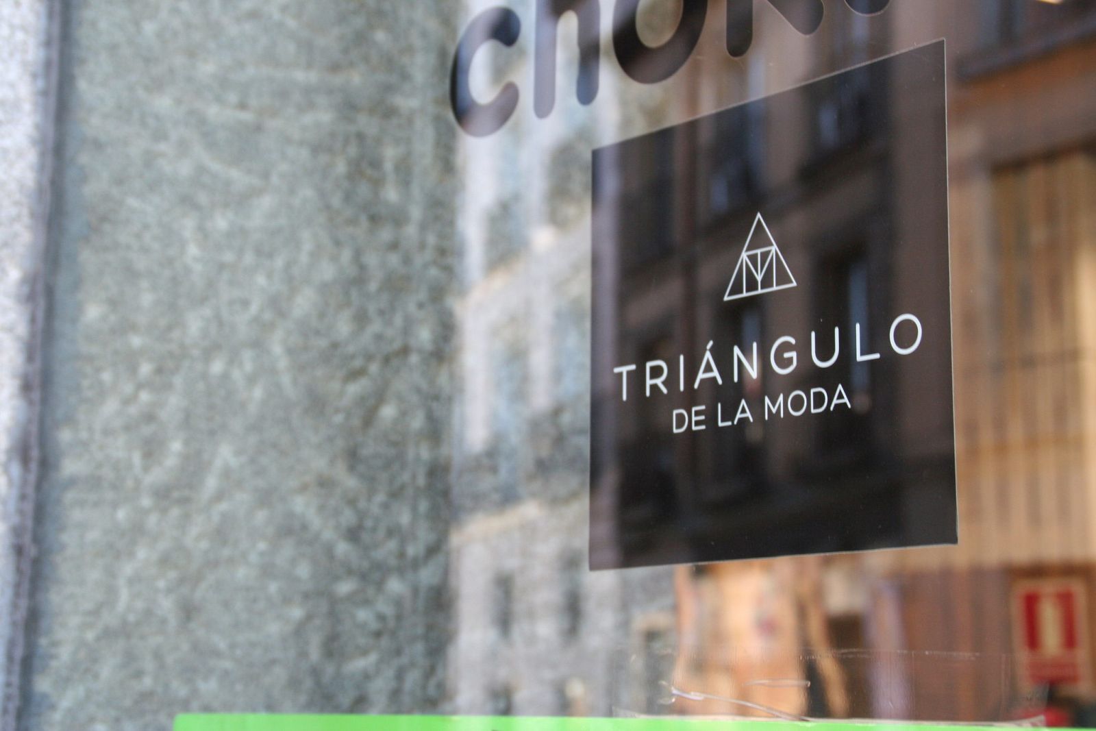 Triangulo de la moda al por mayor de Madrid