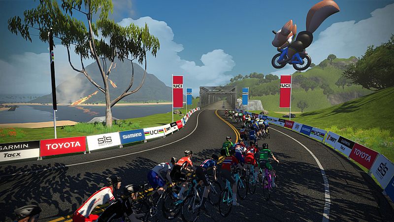 Mundial virtual de ciclismo de Watopia. Carrera masculina - Ciclismo | Ver