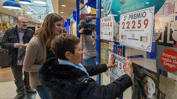 Menos ventas de Lotería de Navidad