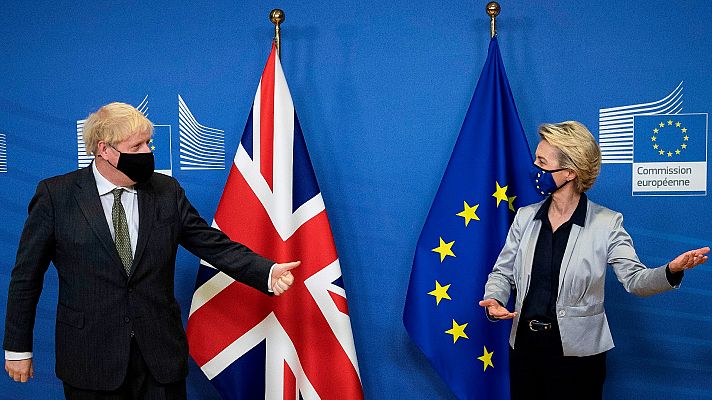 Johnson y Von der Leyen intentan desbloquear el 'Brexit'