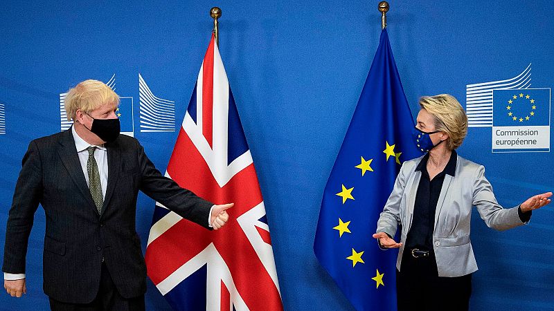 Johnson y Von der Leyen intentan desbloquear el 'Brexit'