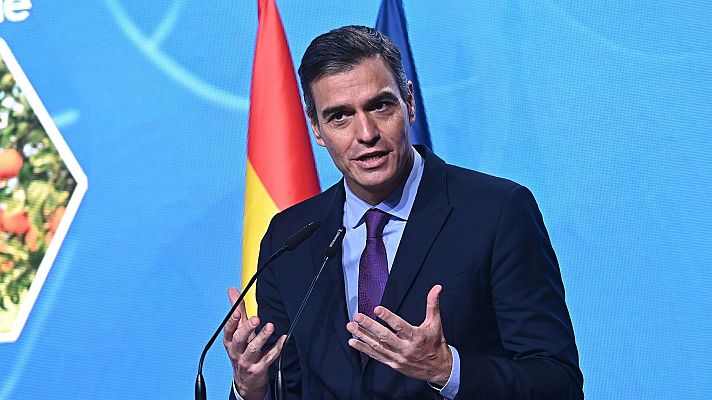 Telediario 1 - Sánchez defiende la presunción de inocencia del rey emérito e insiste en que se está juzgando a personas, no a instituciones