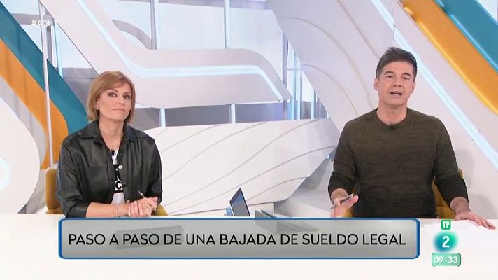 Aquí hay trabajo - Cómo pueden bajarte el sueldo legalmente