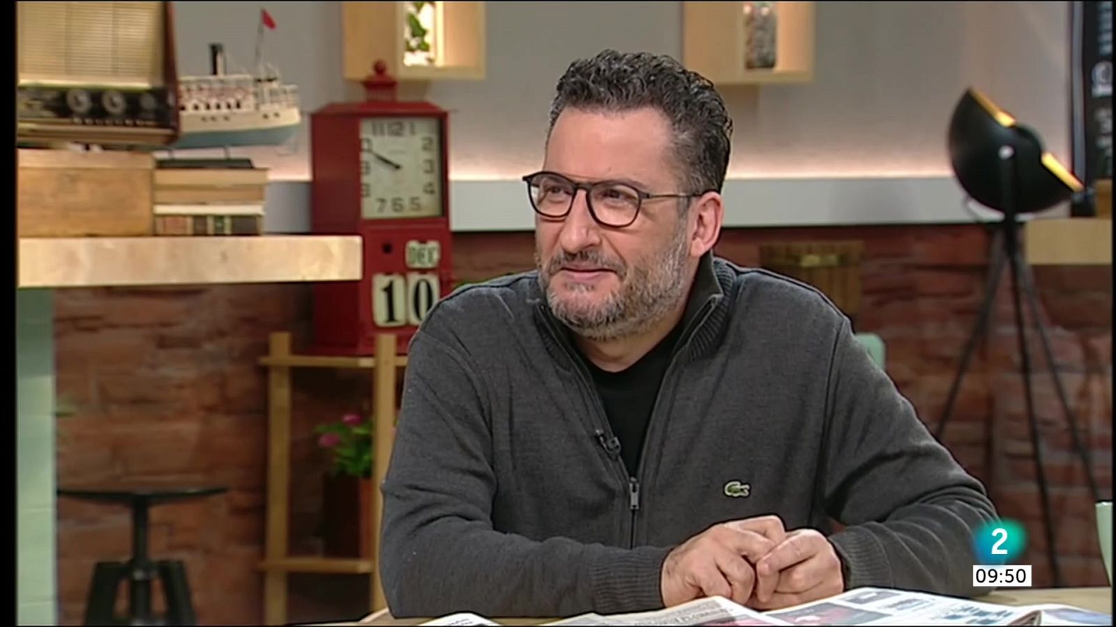 Toni Soler reflexiona sobre la vellesa en el seu llibre "El bon cel" | Cafè d'idees - RTVE Catalunya