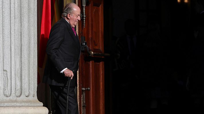 Telediario 1 - El rey emérito habría regularizado 800.000 euros obtenidos por donaciones de un empresario mexicano