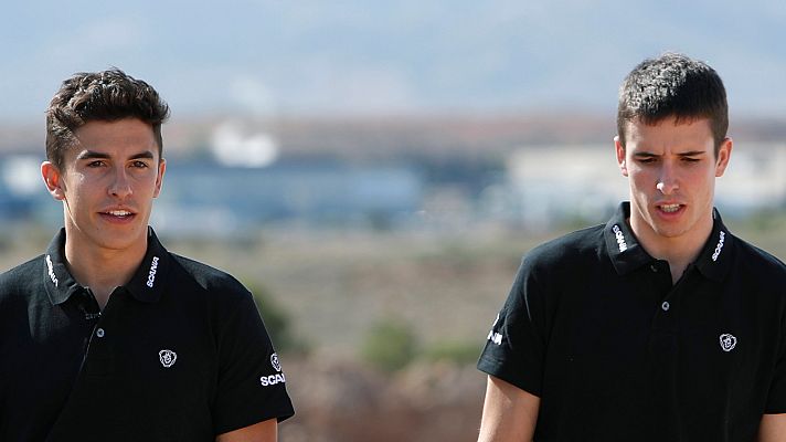 Telediario 1 - Álex Márquez dice que Marc está "más animado" después de la última operación