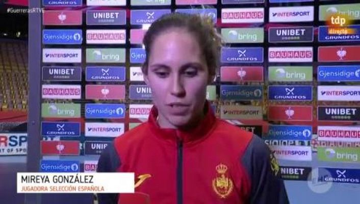 Europeo de balonmano | Mireya González lamenta la primera mitad ante Francia: "Nos quedamos con muchísimas ganas"